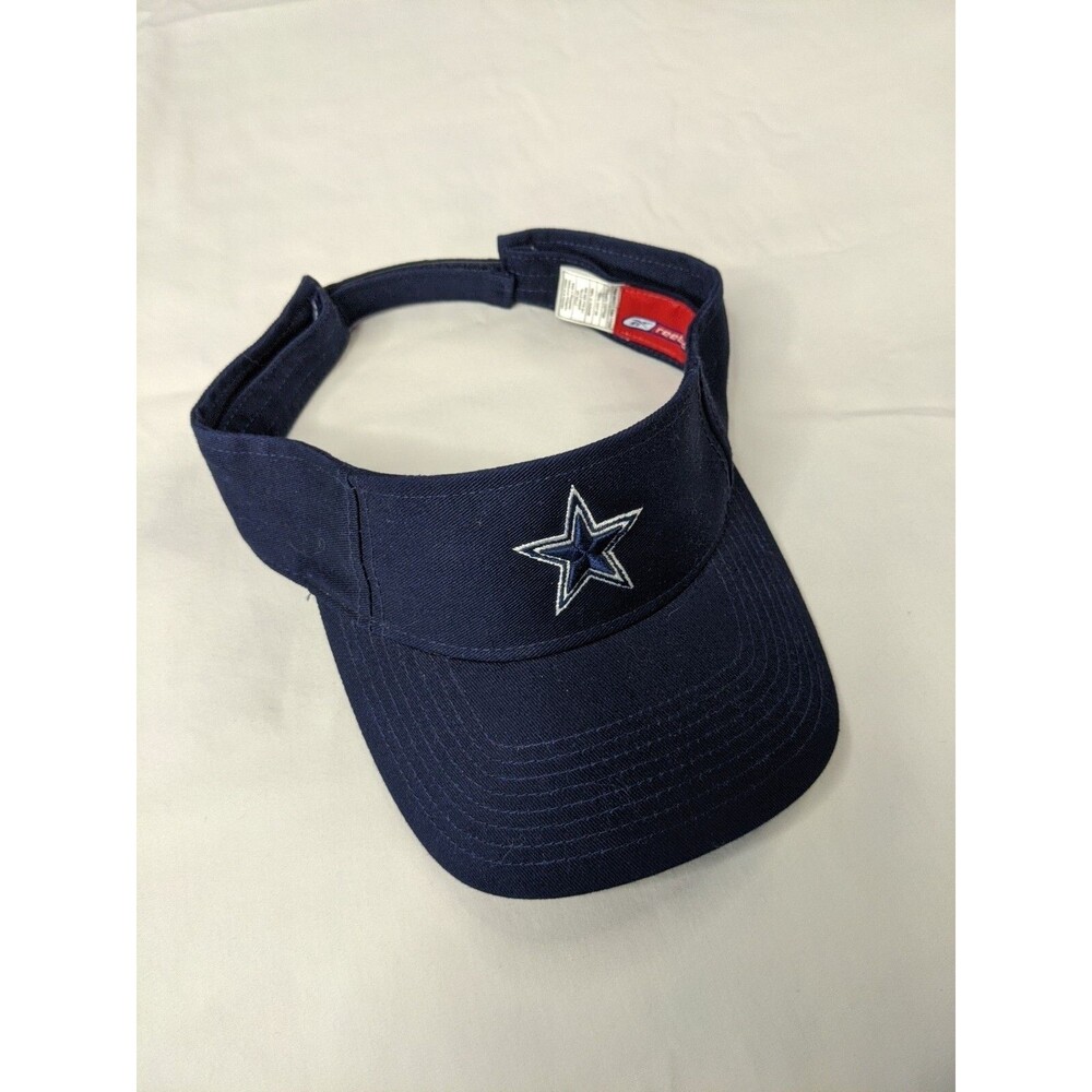 Dallas Cowboys Reebok Adjustable Navy Visor - One Size Fits All